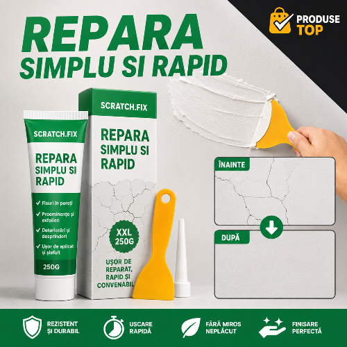 Chit pentru reparat peretii instant ScratchFix™