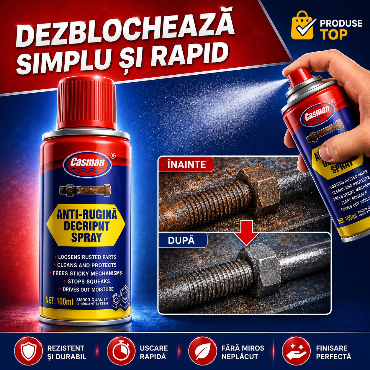 Spray Indepartat Rugina Instant™