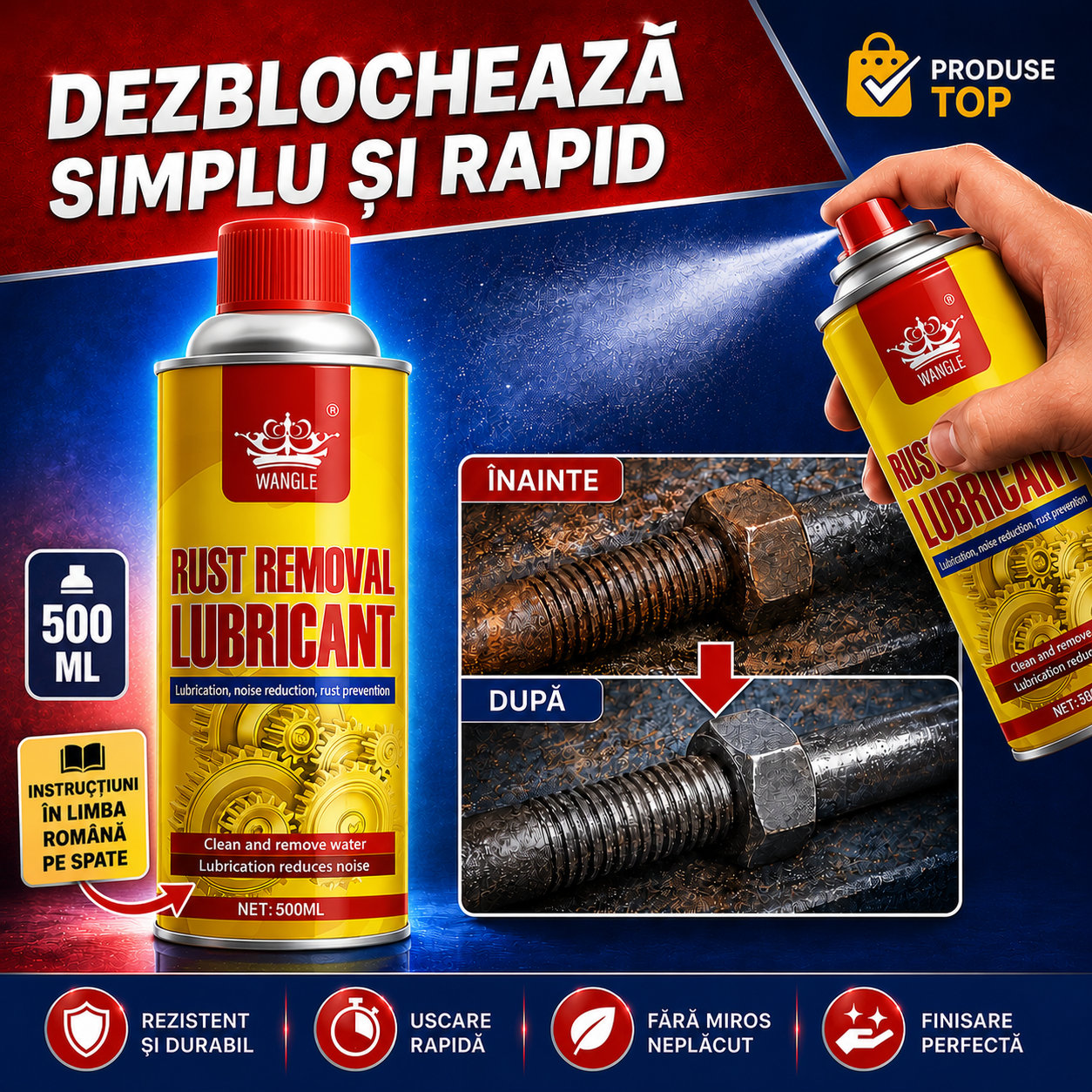 Spray Indepartat Rugina Instant FerroPro™